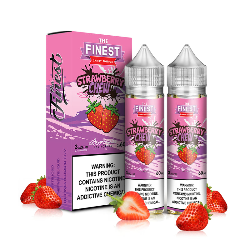 The Finest Strawberry Chew: Ultimate Chewy Candy Vape Flavor