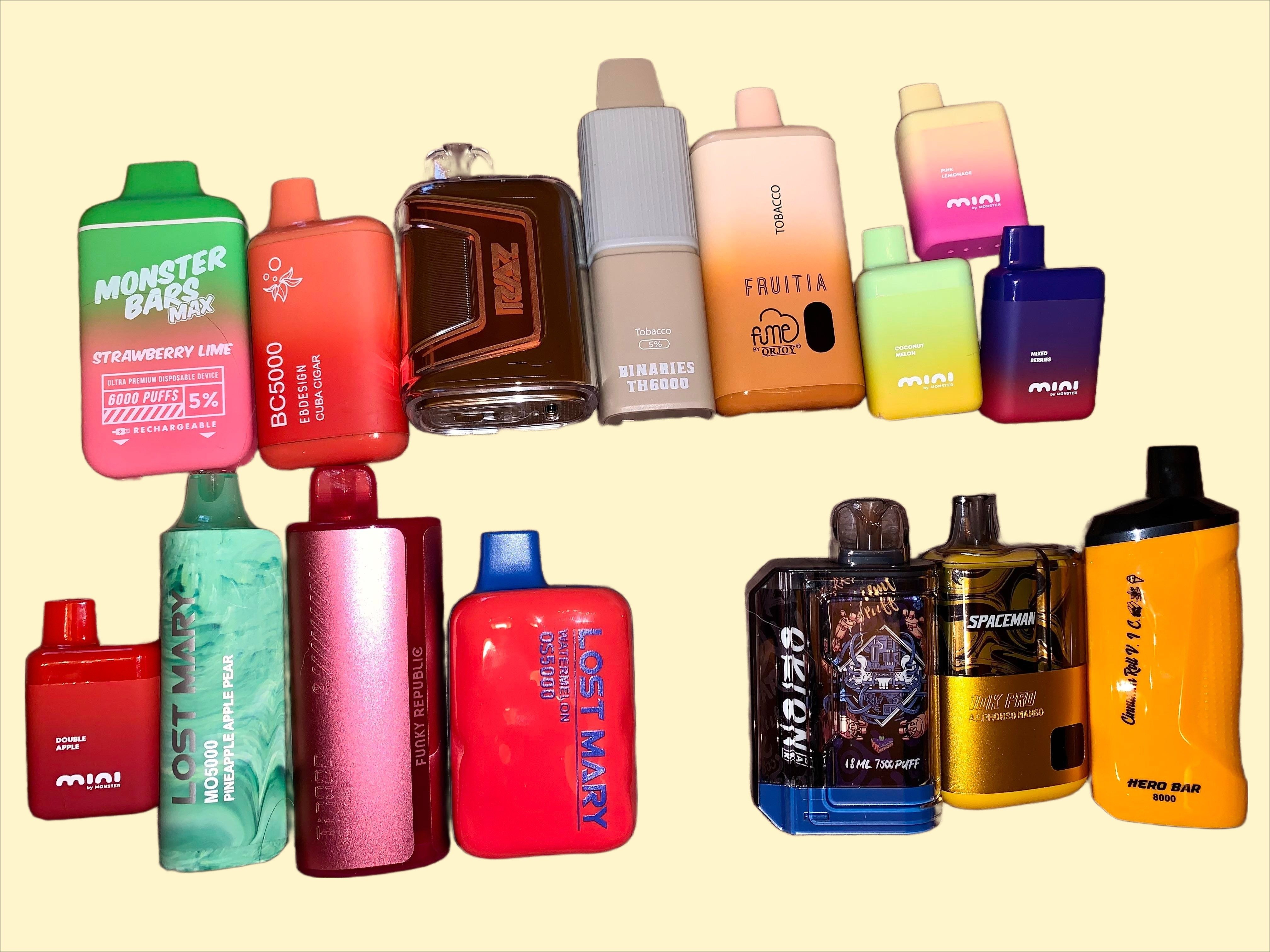 Best Disposable Nicotine Vapes of 2024: Top Picks for Flavor & Puff Count