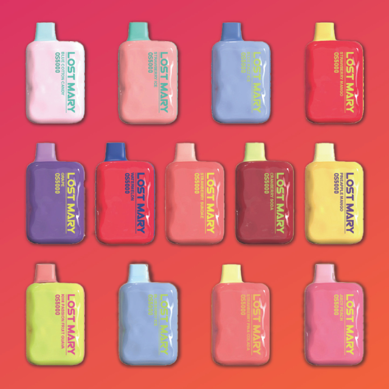 lost mary 0s5000 flavors