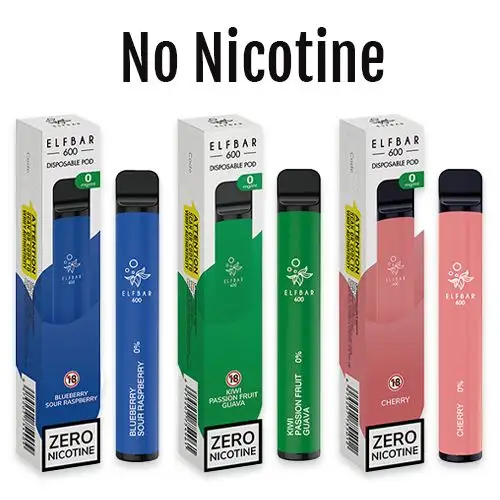 nicotine free disposable vapes