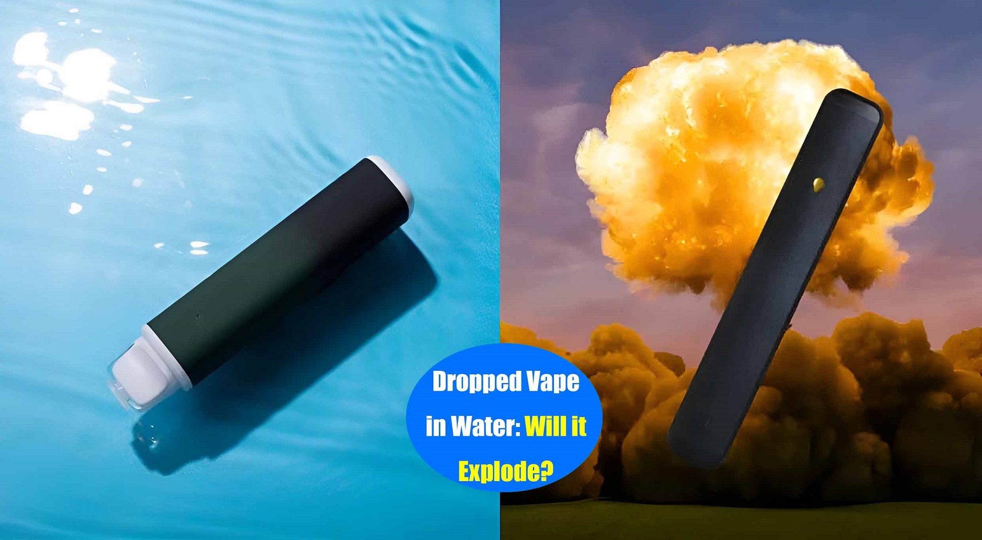I Dropped My Vape in Water Will It Explode? Heres the Real Answer!