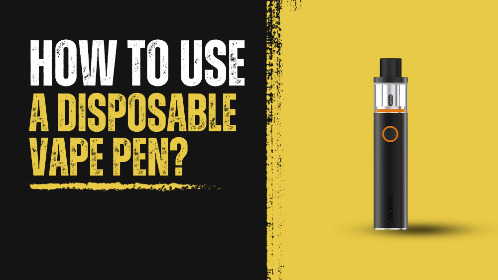 How to Use a Disposable Non Nicotine Vape? Easy Steps