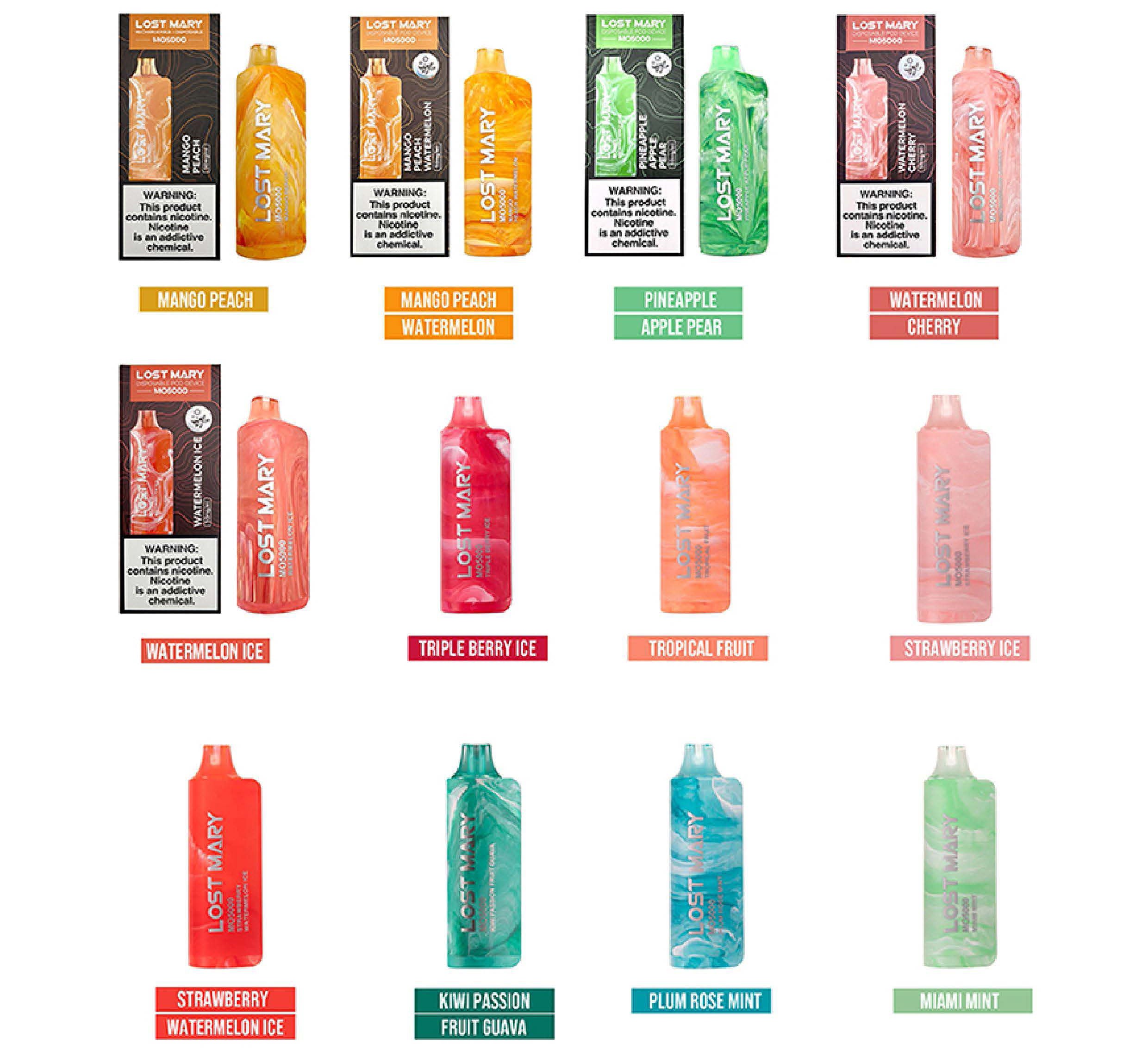 Find Your Perfect Vape: Guide to Lost Mary MO Flavors