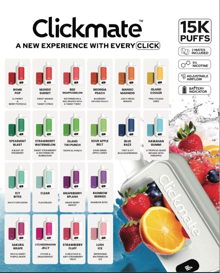 Daze Clickmate Flavors: A Simple Guide to All Tastes