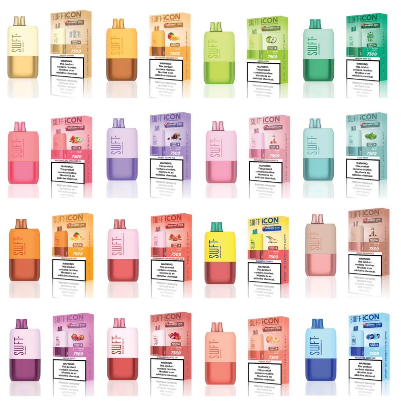 Discover the Amazing World of Swft Icon Vape Flavors