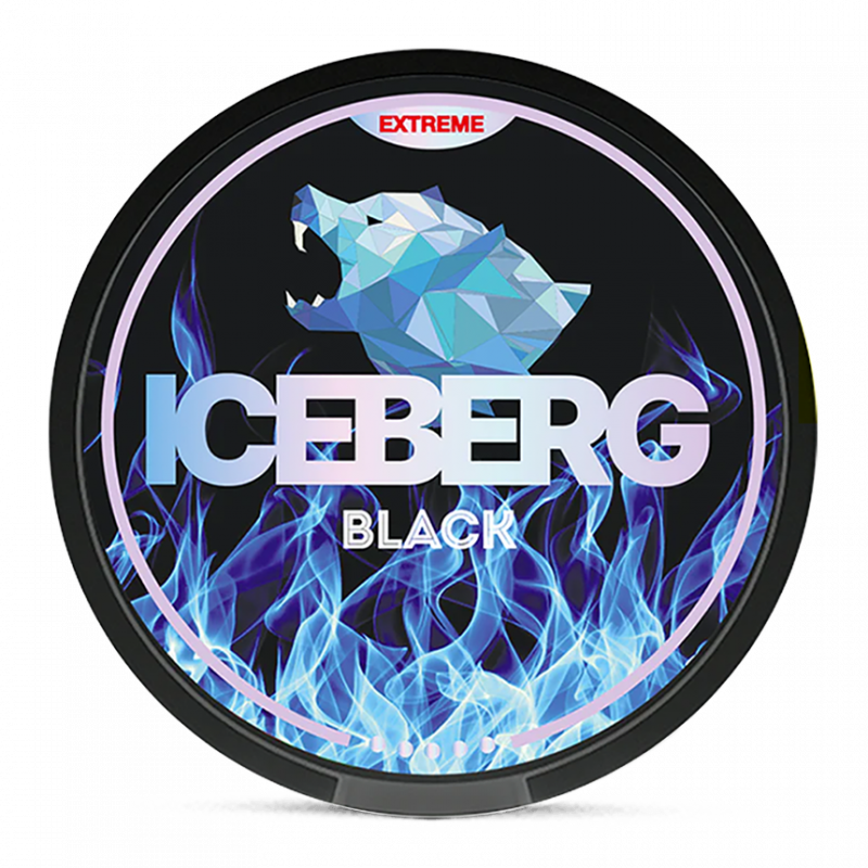 Iceberg Black Extreme Snus: Get Ready for a Serious Kick.