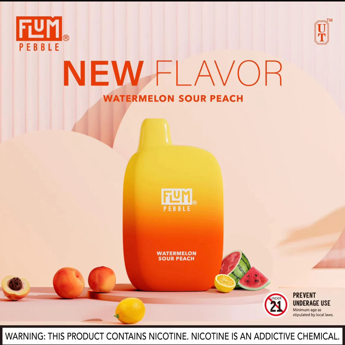 Watermelon Sour Peach Flum Review (Is This the Ultimate Fruity Vape Flavor)