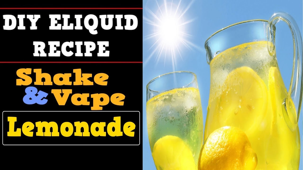 DIY Lemonade Vape Juice: Easy Recipes to Make Your Own Delicious Lemonade E-Juice.