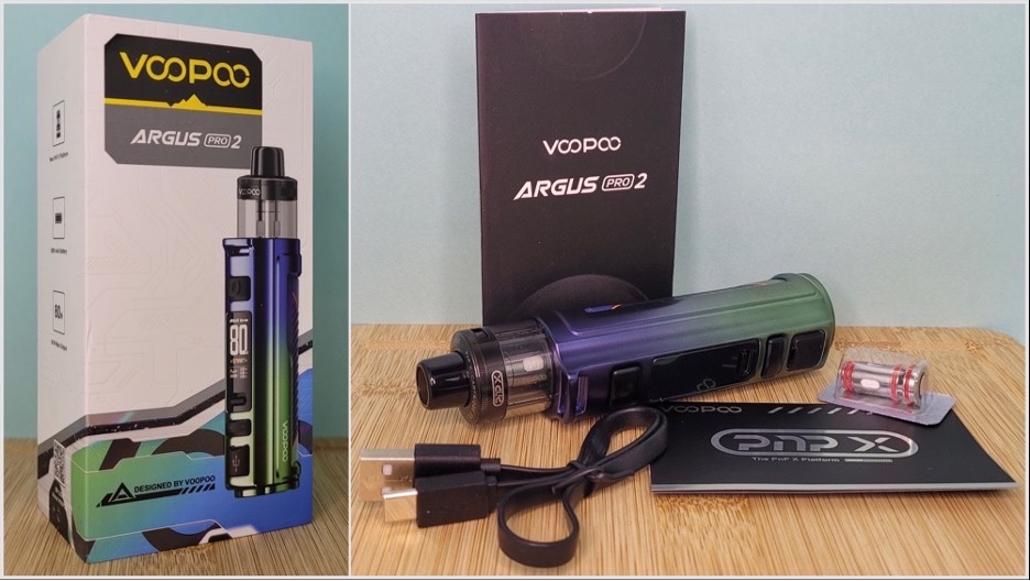 VooPoo Argus Pro 2 Unboxing and First Impressions: Whats in the Box and How Does It Feel?