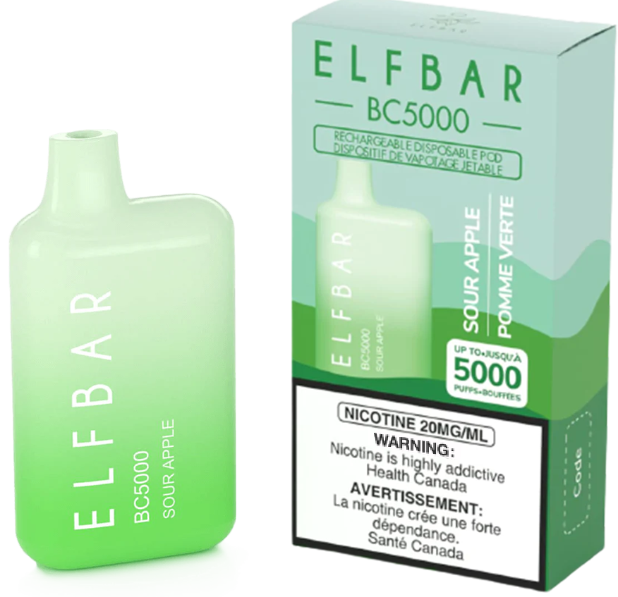 Sour Apple Elf Bar Flavor:  A Tart and Sweet Taste Test.