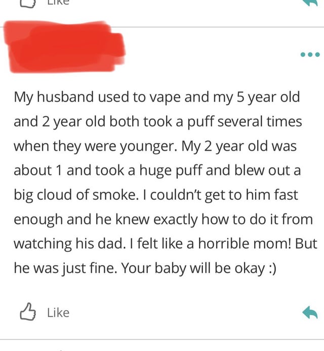 OMG, my baby accidentally hit my vape, here is the guide.