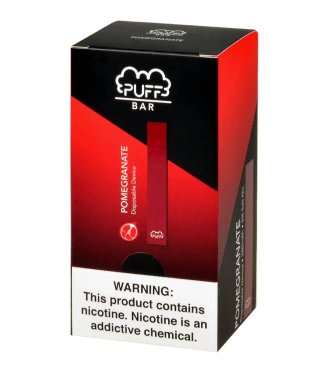 What is a pomegranate puff bar? Here is everything you need to know about this popular disposable vape.