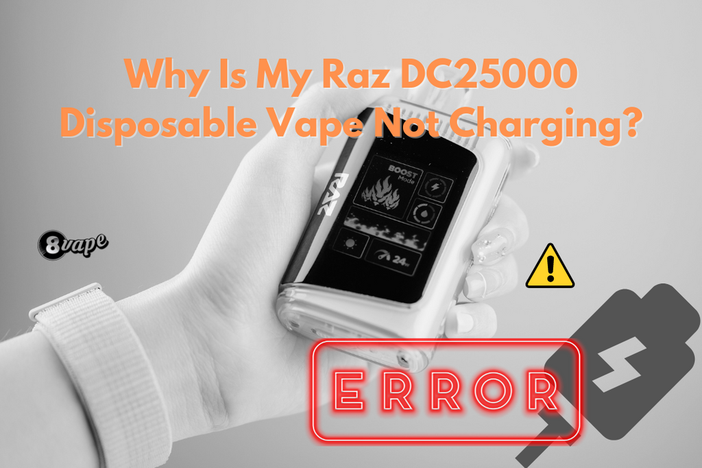 Raz Vape Not Working After Charging? Dont Panic, Fix it Now!