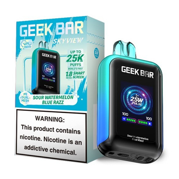 Geek Bar Sour Watermelon Blue Razz: Is It Worth the Hype? Find Out Here!