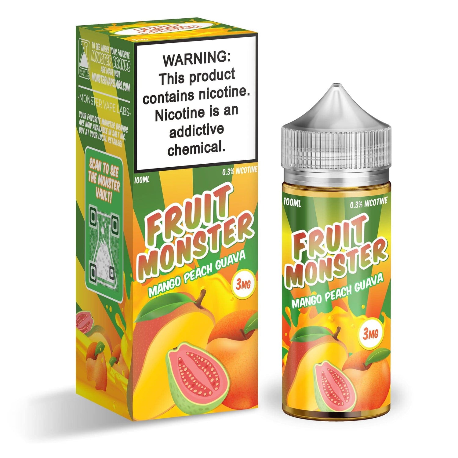 Get Your Fruit Monster Mango Peach Guava- The Fruity Mix
