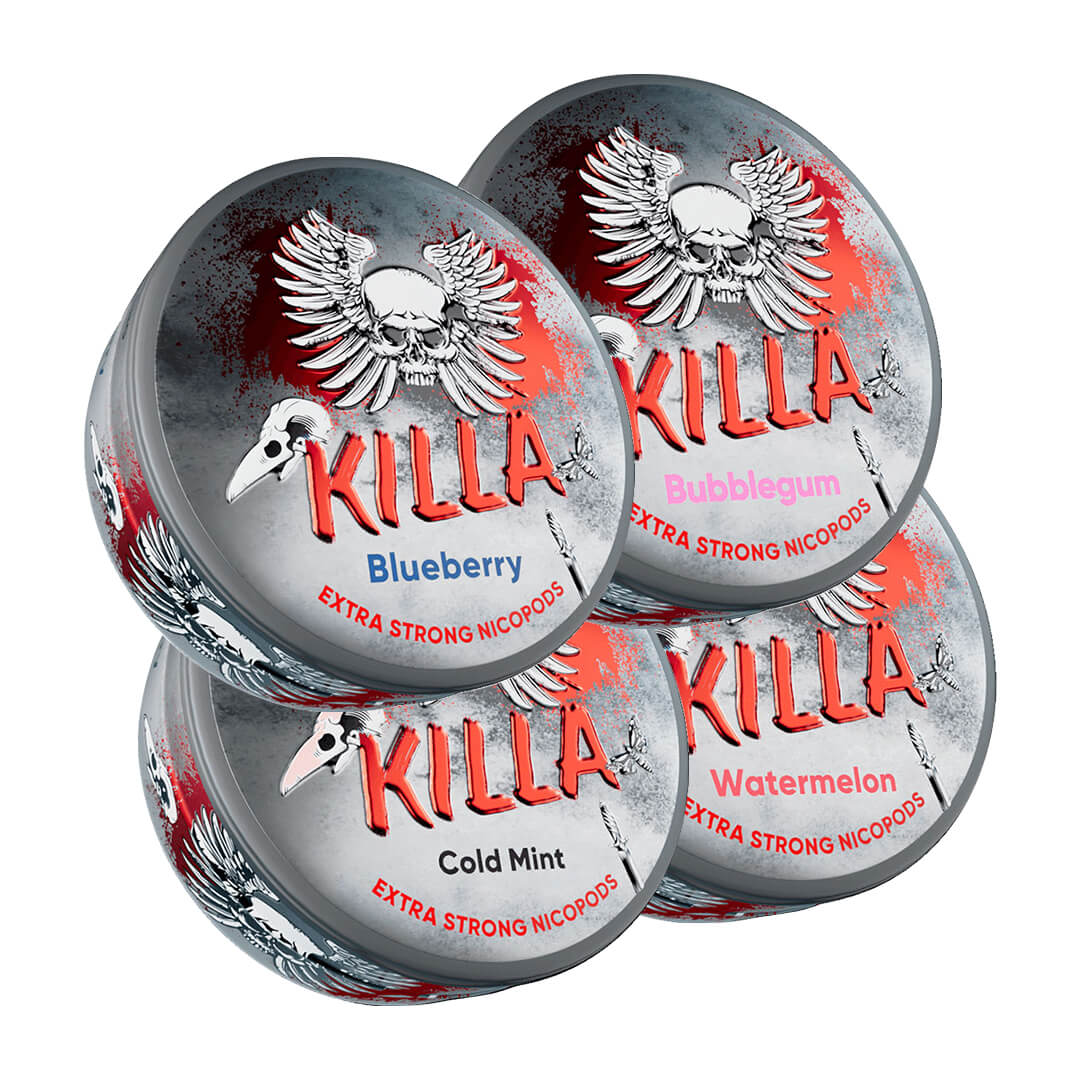Killa Nicotine Pouches: What Flavors Are Available? Find Out About All the Different Options
