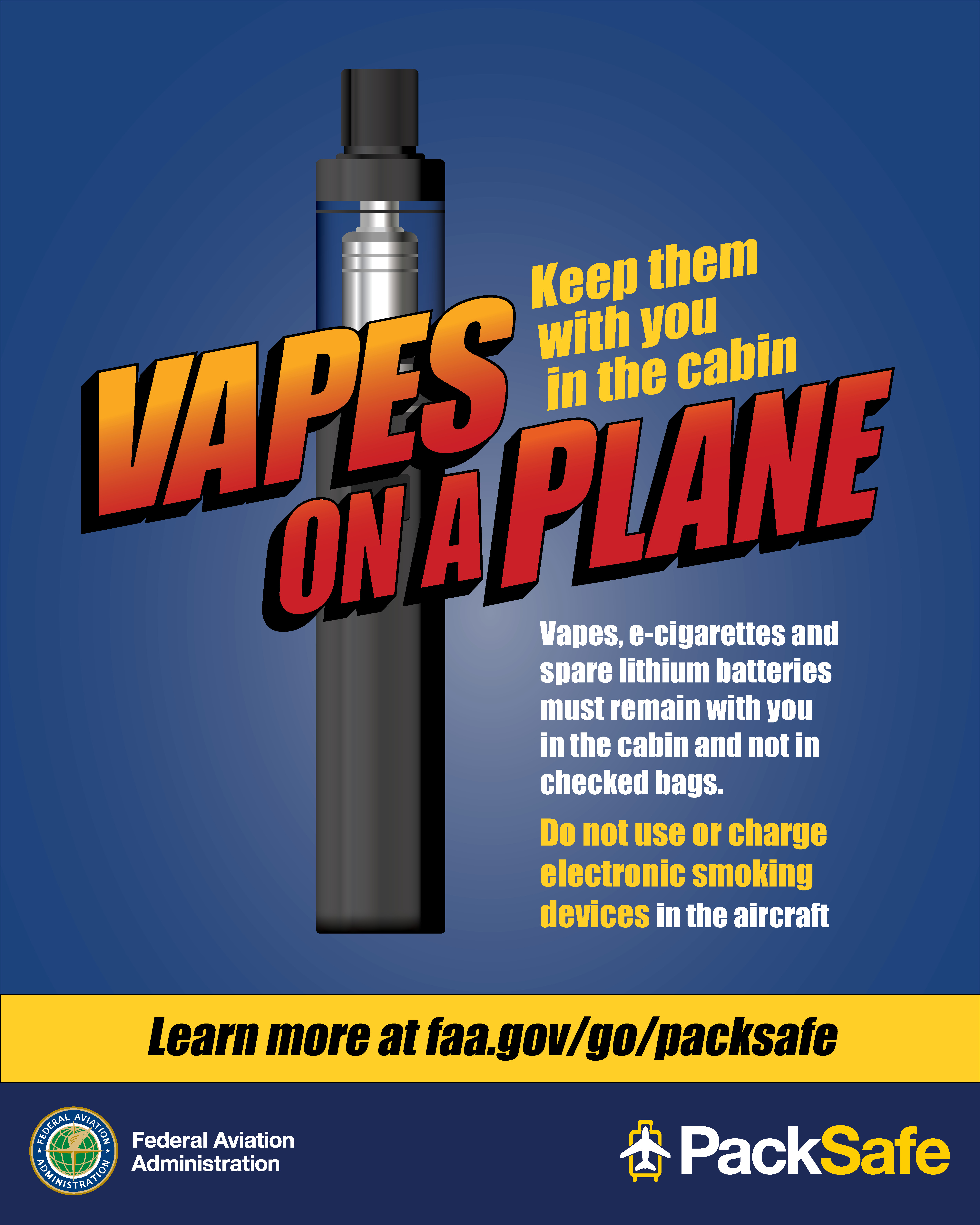Can you take electronic cigarettes in hand luggage? What flyers need to know about vape rules.