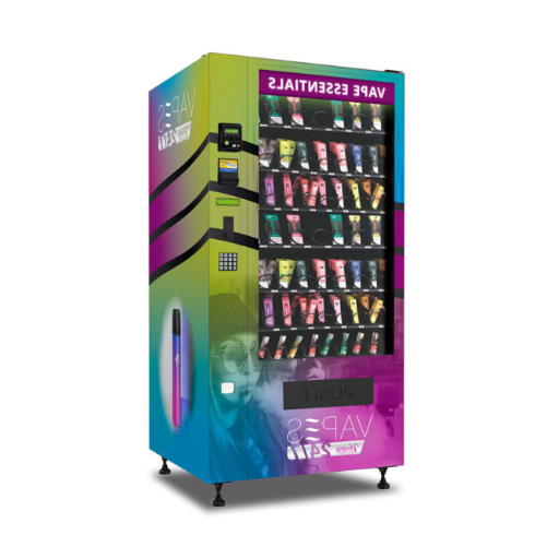 How does an electronic cigarette vending machine really work? Learn the super easy steps for getting your vape!