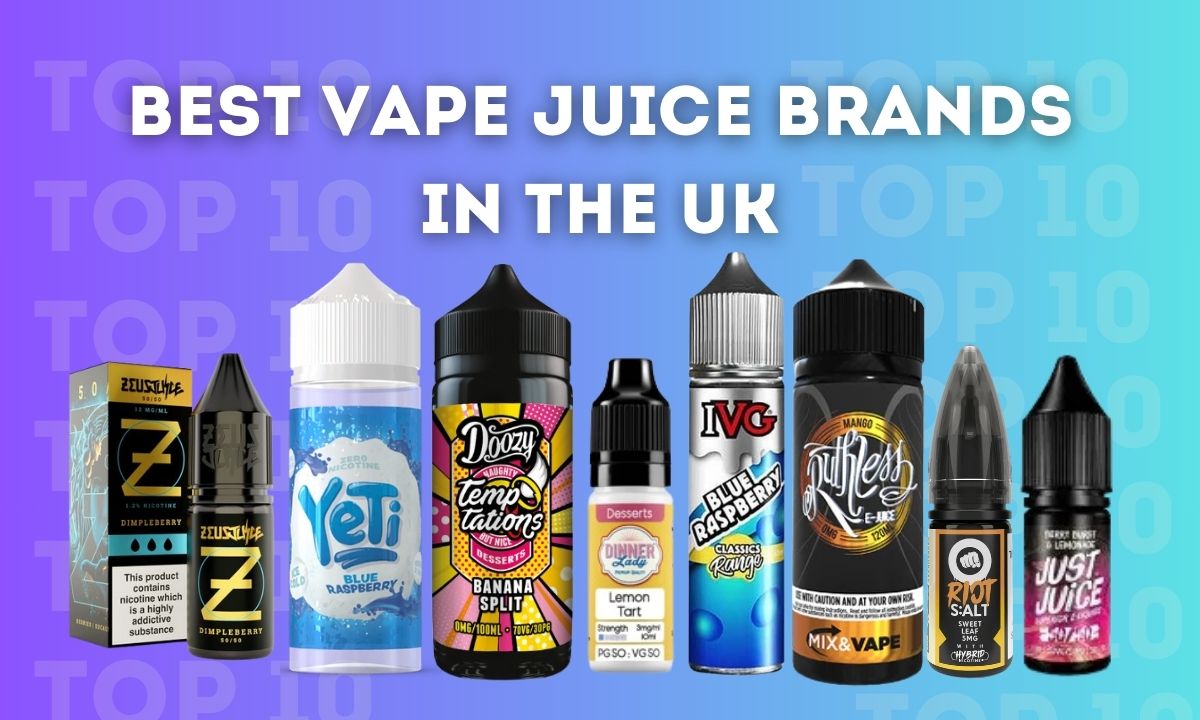 Best electronic cigarette refill liquid brands? (Top 5 picks for quality and flavor!)