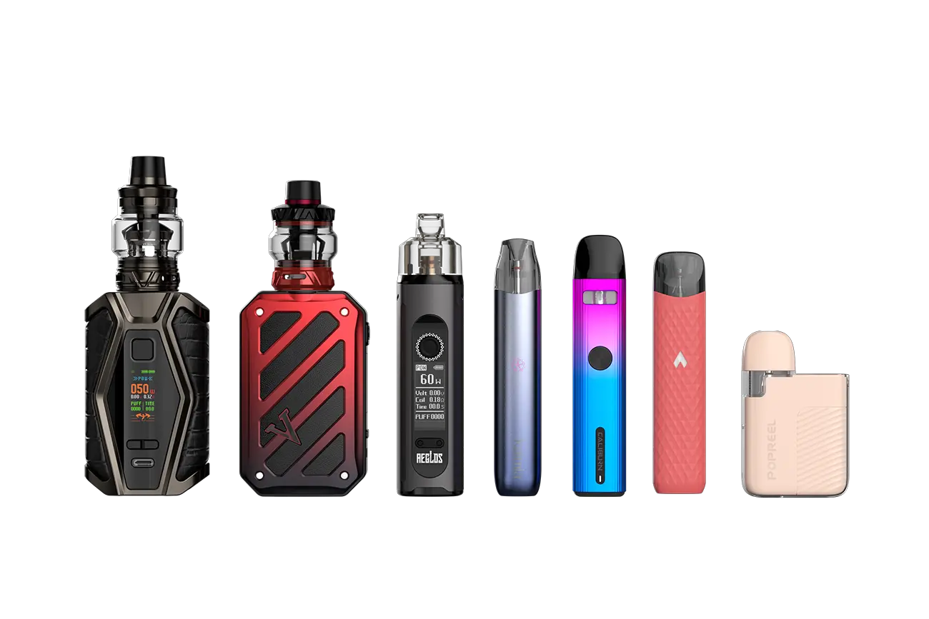 What different types of electronic cigarette pods are available? Explore all the options for your vape device here.