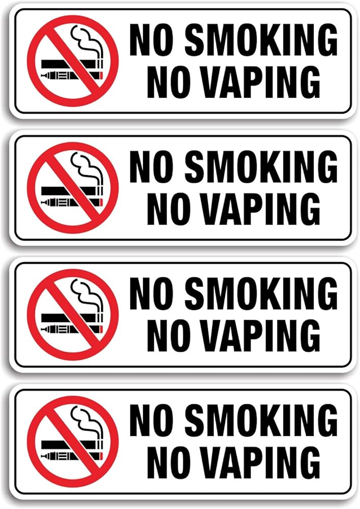Need to display no smoking electronic cigarette signs? Learn the best spots to put them for everyone to see.