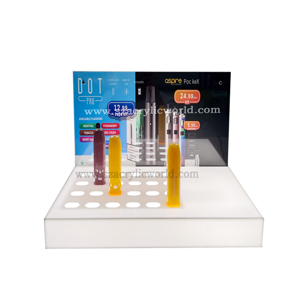 Choosing Acrylic Electronic Cigarette Display Stand Supplier What Makes a Good One