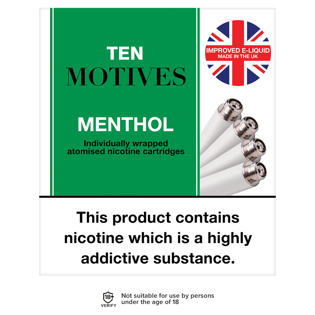 Need 10 motives menthol electronic cigarette? Learn where to buy safely here.
