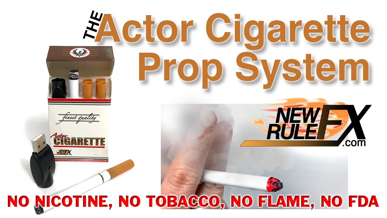 Why buy electronic prop cigarettes? (Great for film props)