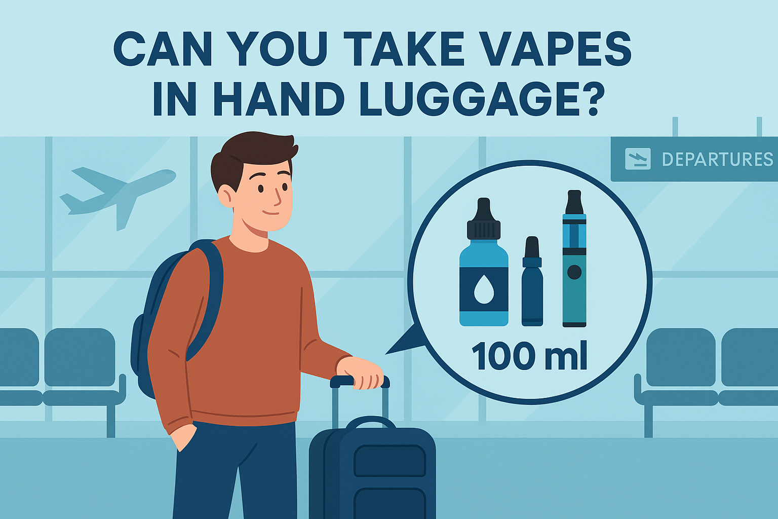 Are e-cigarettes allowed in hand luggage? Travel tips revealed simply.
